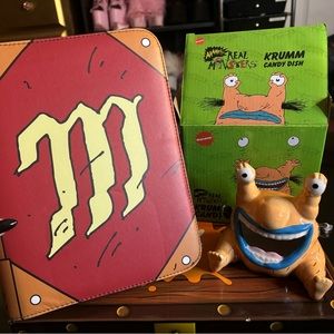 Ahhh Real Monsters Candy Dish and Book Organizer